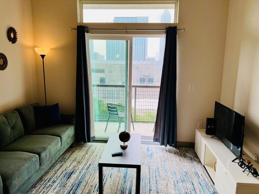 Downtown Apt Free Parking - Pool - Gym - Fully Kitchen Houston Exteriör bild